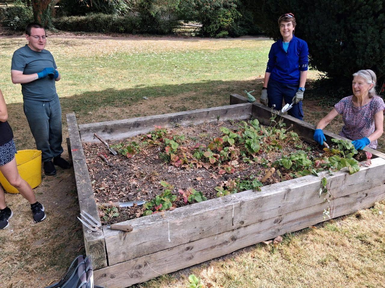 Volunteer Saturday in Waterfall Gardens 
